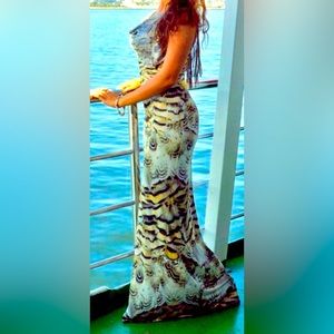 Roberto Cavalli Women's Animal Print dress